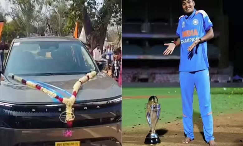 विश्व-कप-विजेता-क्रांति-गौड़-की-किस्मत-बदली,-लग्जरी-गाड़ियों-का-काफिला-मिला,-जानें-क्या-क्या-है-उनके-पास