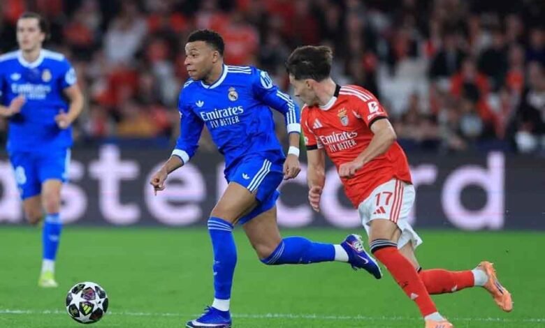 विनीसियस-का-जलवा-बरकरार,-रियल-मैड्रिड-ने-बेनफिका-को-हराकर-प्री-क्वार्टर-फाइनल-में-एंट्री