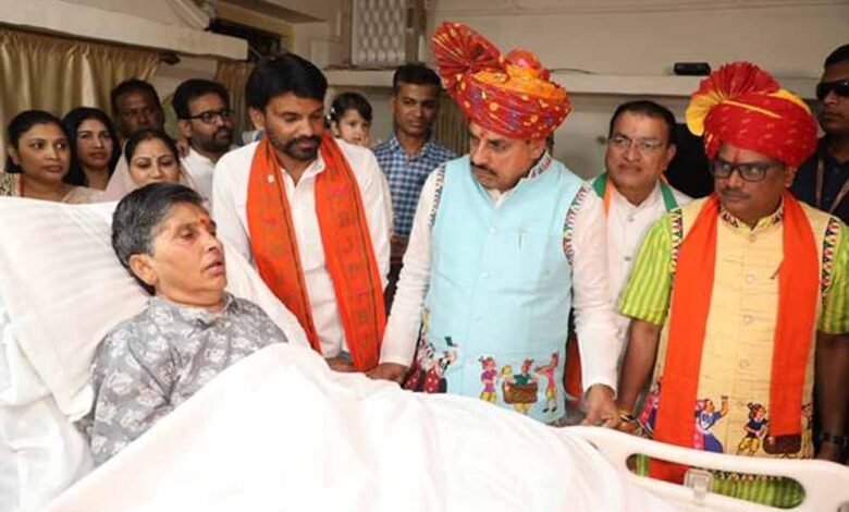 मुख्यमंत्री-डॉ.-यादव-ने-पूर्व-विधायक-सुलोचना-रावत-के-स्वास्थ्य-का-जाना-हालचाल