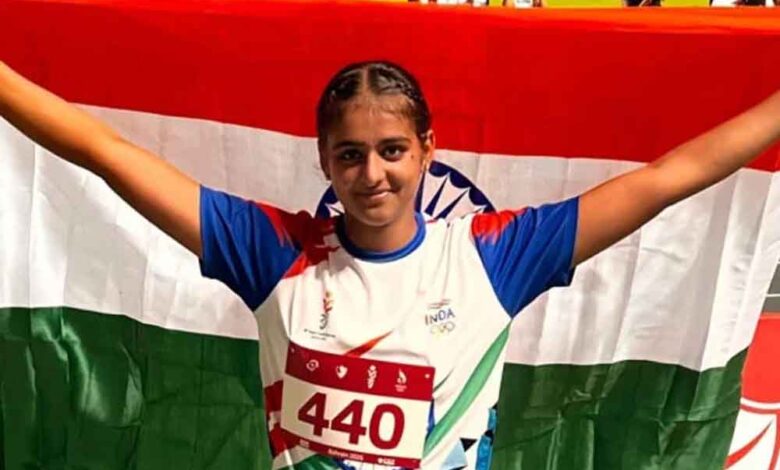 शॉट-पुट-में-जैस्मीन-कौर-का-धमाकेदार-प्रदर्शन,-पहला-स्थान-किया-अपने-नाम