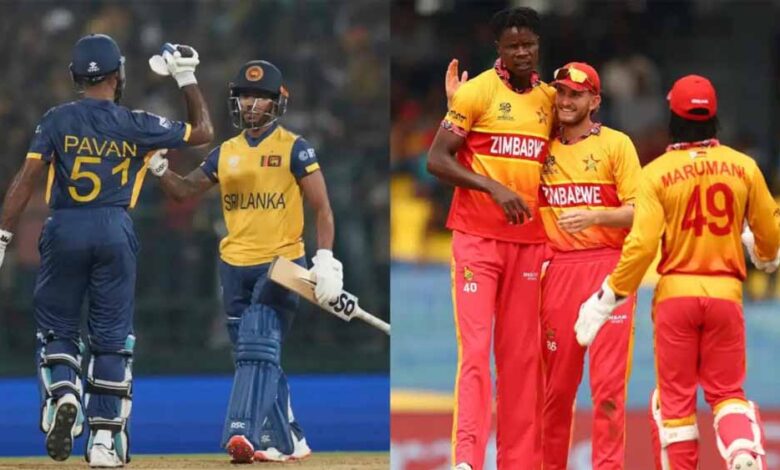 जिम्बाब्वे-का-एक-और-बड़ा-उलटफेर,-ऑस्ट्रेलिया-के-बाद-श्रीलंका-भी-हुआ-ढेर