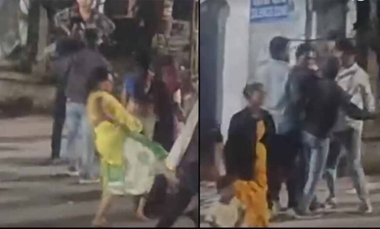 नवविवाहिता-की-मौत-पर-बवाल:-अस्पताल-गेट-पर-भिड़े-दो-पक्ष,-वीडियो-वायरल