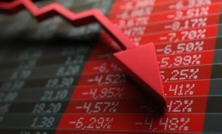 भीषण-जंग-के-बाद-शेयर-बाजार-में-हाहाकार:-1000-अंक-टूटा-सेंसेक्स,-6-लाख-करोड़-का-नुकसान