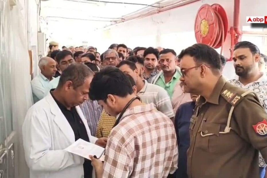 mahoba-news:-जिला-अस्पताल-में-नशे-में-धुत-युवकों-का-तांडव,-डॉक्टरों-से-बदसलूकी,-कामकाज-ठप