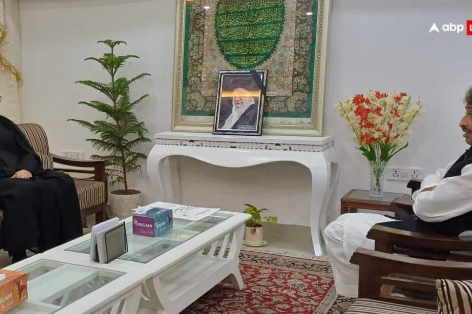 खामेनेई-के-प्रतिनिधि-से-इमरान-मसूद-ने-की-मुलाकात,-बोले-दुश्मन-की-मौत-पर-भी-बोलते-हैं,-ईरान-तो-हमारा-दोस्त
