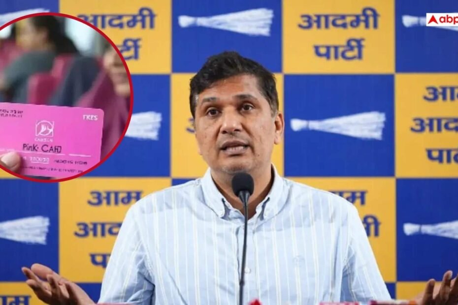 delhi:-‘dtc-में-पिंक-कार्ड-अनिवार्य-कर-गरीब-महिलाओं-का-हक-छीना’-aap-का-cm-रेखा-पर-हमला