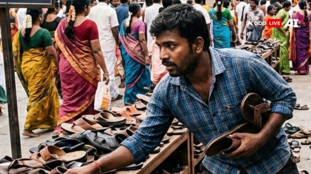 agar-malwa-news:-मंदिर-में-नायब-तहसीलदार-की-चप्पल-चोरी,-दर्ज-कराई-fir,-सीसीटीवी-में-कैद-हुआ-चोर