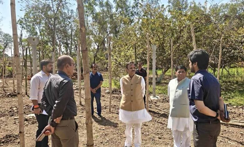 उप-मुख्यमंत्री-शुक्ल-ने-प्राकृतिक-खेती-का-किया-निरीक्षण