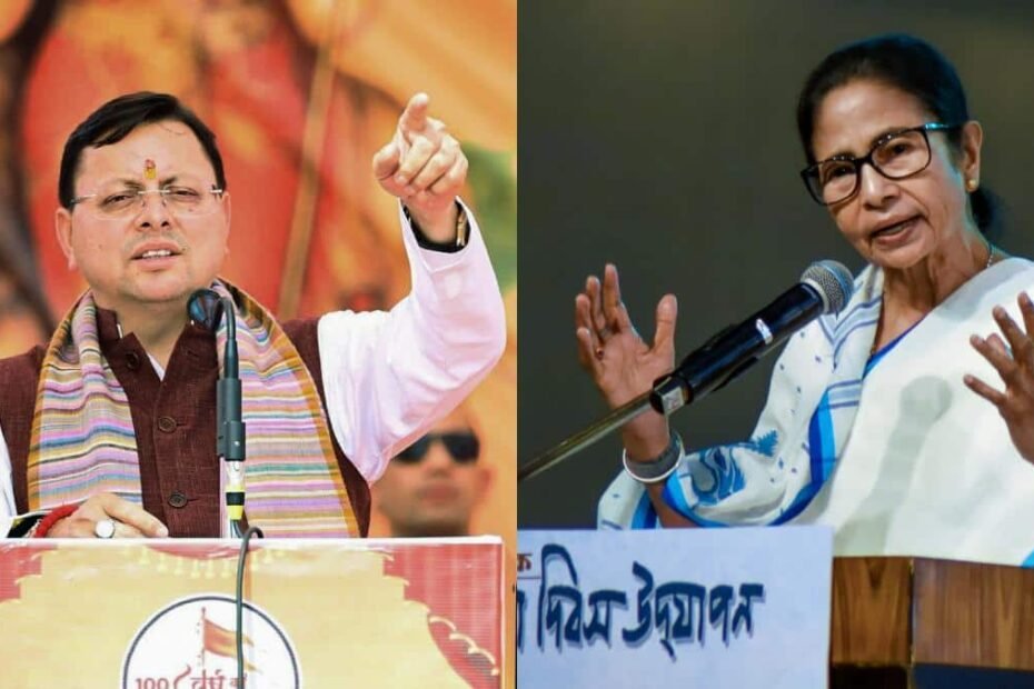 बंगाल-में-cm-धामी-का-शक्ति-प्रदर्शन,-परिवर्तन-यात्रा-के-जरिए-ममता-सरकार-के-खिलाफ-खोला-मोर्चा