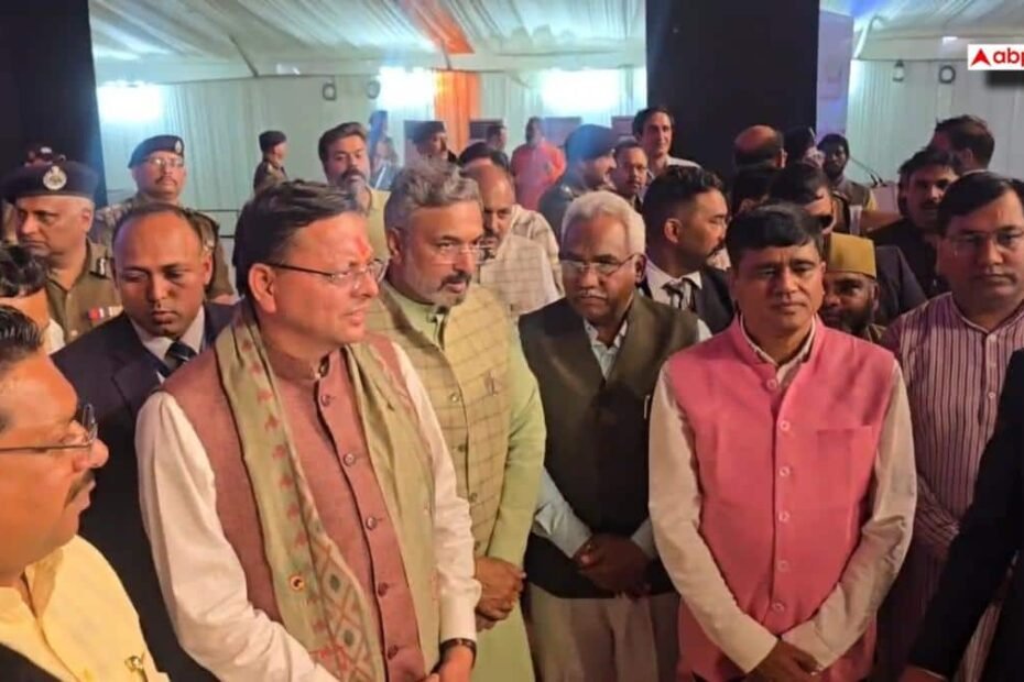 अमित-शाह-के-हरिद्वार-दौरे-से-पहले-एक्शन-में-cm-धामी,-कार्यक्रम-स्थल-का-किया-निरीक्षण