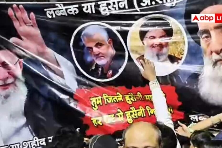 moradabad-news:-ईरान-के-सु्प्रीम-लीडर-अली-खामेनेई-की-मौत-के-बाद-विरोध,-मुरादाबाद-में-निकाला-गया-कैंडल-मार्च