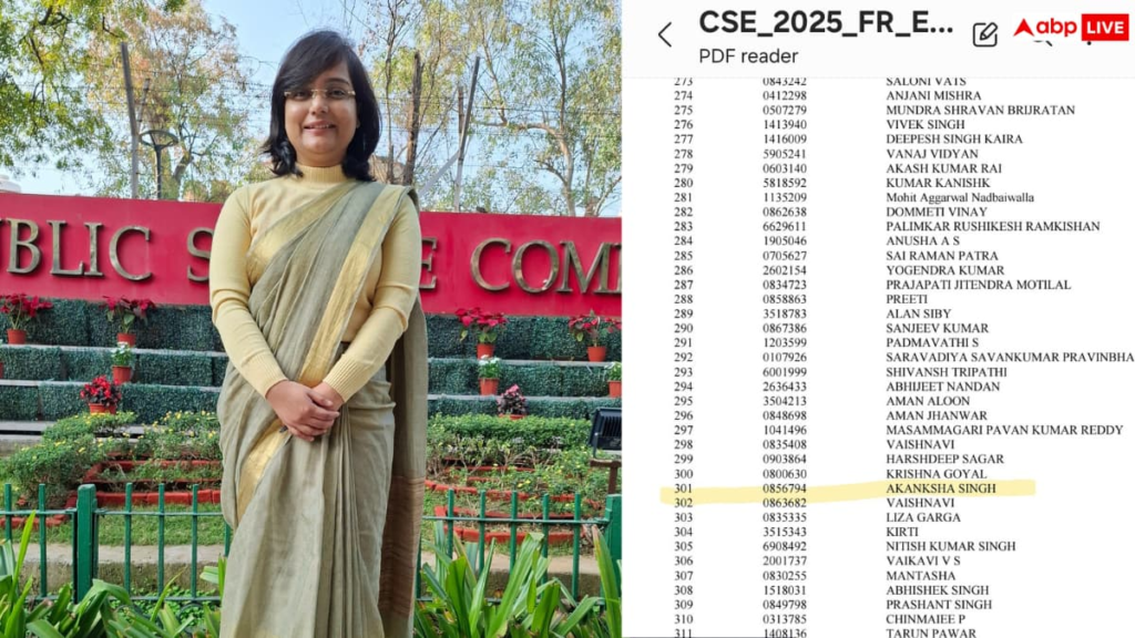 upsc-रिजल्ट-में-बड़ा-ट्विस्ट,-301वीं-रैंक-पर-दो-आकांक्षा-सिंह-का-दावा,-क्या-है-सच?- 