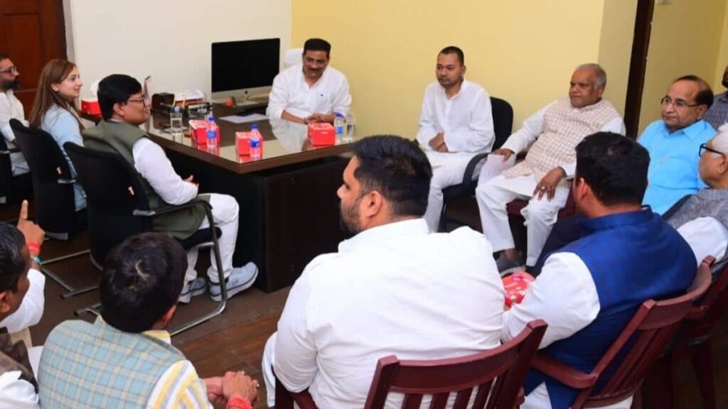 jdu-की-अहम-बैठक-खत्म,-निशांत-भी-रहे-मौजूद,-नीतीश-कुमार-को-लेकर-बोले-संजय-झा,-‘कोई-कन्फ्यूजन…’