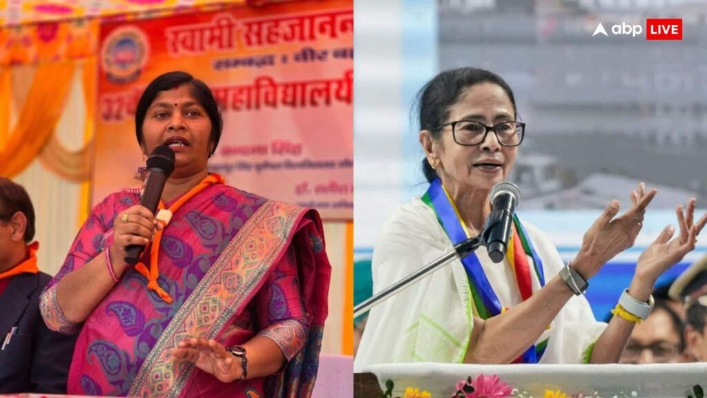 up-news:-‘pm-मोदी-की-सफलता-से…’,-होली-मिलन-समारोह-में-bjp-सांसद-संगीता-बलवंत-का-cm-ममता-बनर्जी-पर-हमला