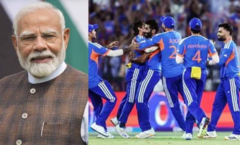 भारत-के-वर्ल्ड-कप-विनर-बनने-पर-पीएम-मोदी-ने-दी-बधाई,-जबरदस्त-स्किल्स,-टीमवर्क-की-जीत