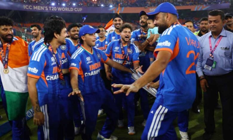 lh-t20-वर्ल्ड-कप-टीम-ऑफ-द-टूर्नामेंट:-सैमसन-समेत-5-भारतीयों-को-जगह,-सूर्या-पांड्या-बाहर,-किसे-मिली-कप्तानी?