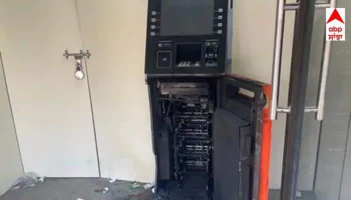 ludhiana:-गैस-कटर-से-काटा-icici-बैंक-का-atm,-आधे-घंटे-में-7-लाख-रुपए-उड़ा-ले-गए-बदमाश