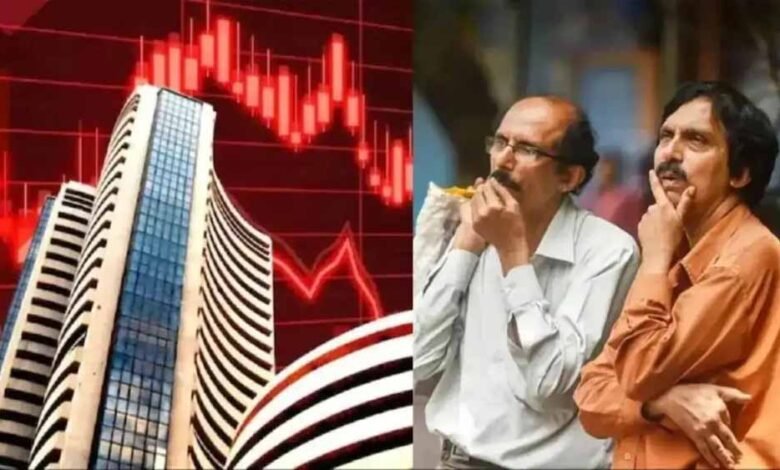 पश्चिम-एशिया-तनाव-से-बाजार-में-हड़कंप:-सेंसेक्स-1353-अंक-लुढ़का