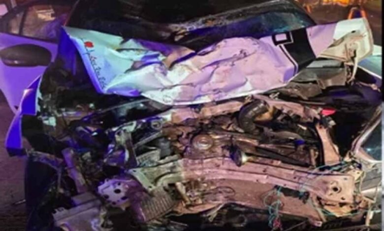 कटनी-में-बाइक-सवार-चार-युवकों-की-मौत,-घर-लौटते-समय-कार-ने-मारी-टक्कर