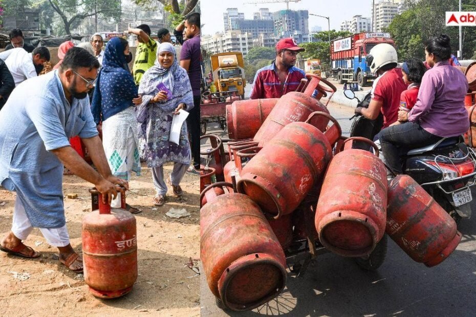 मिडिल-ईस्ट-तनाव-का-दिखा-असर!-ग्रेटर-नोएडा-मुरादाबाद-में-गैस-संकट-से-परेशान-लोग,-दोगुने-दाम-पर-मिल-रहे-सिलेंडर