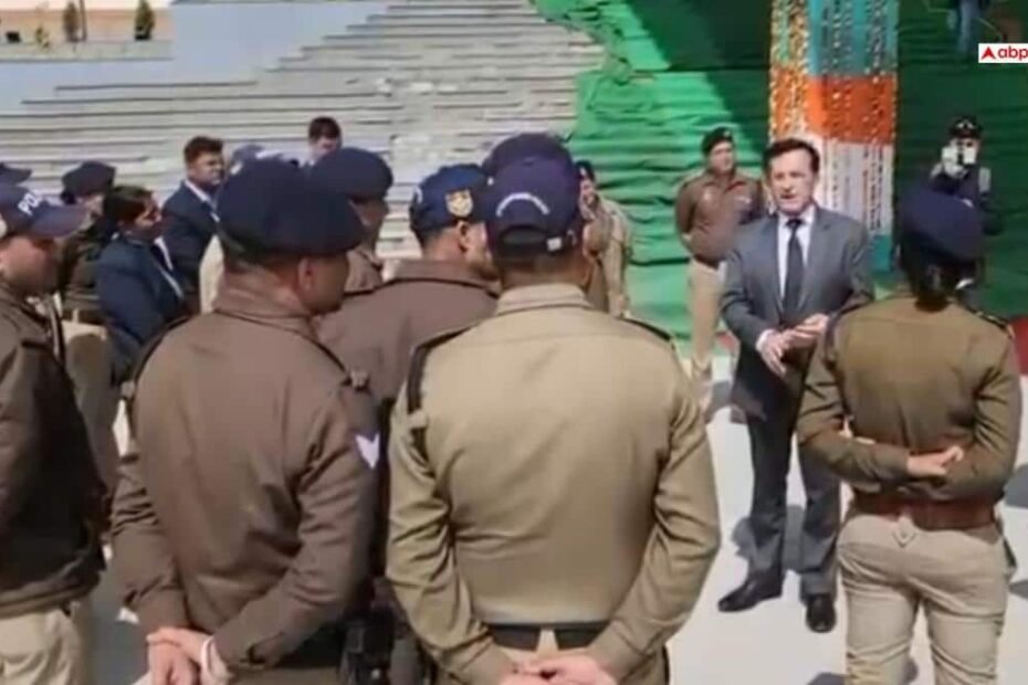 dgp-ने-गैरसैंण-विधानसभा-की-सुरक्षा-का-लिया-जायजा,-पुलिसकर्मियों-से-किया-संवाद