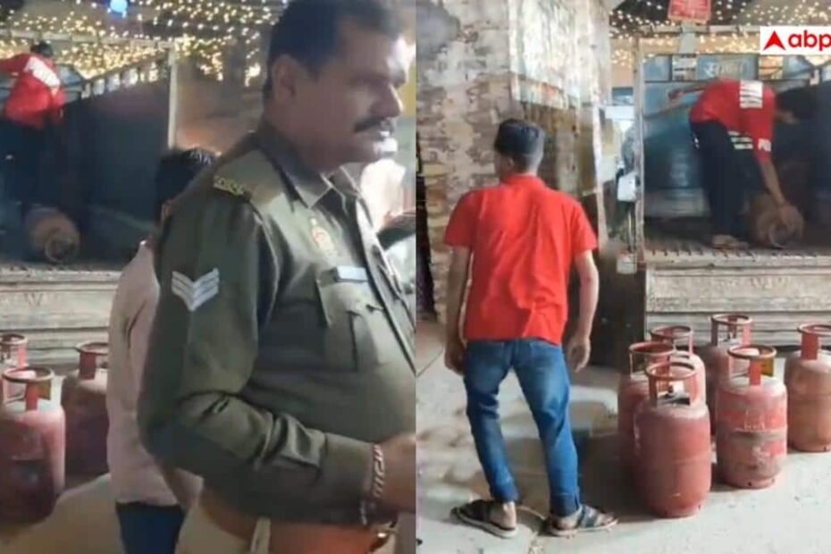 hapur-news:-एलपीजी-की-किल्लत-के-बीच-हापुड़-में-कालाबाजारी-की-कोशिश-नाकाम,-40-सिलेंडर-जब्त