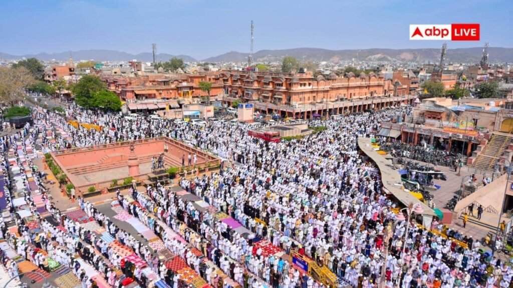 जयपुर:-अलविदा-जुमे-पर-उमड़े-1-लाख-नमाजी,-ईरान-इजरायल-युद्ध-और-गैस-किल्लत-खत्म-होने-की-मांगी-दुआ