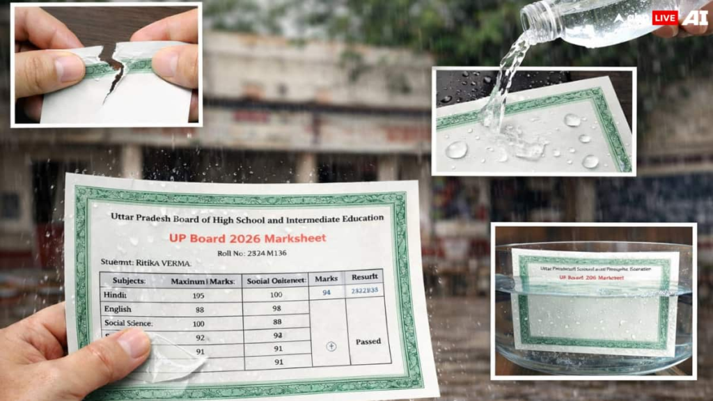 अब-फटेगी-नहीं,-भीगने-पर-भी-नहीं-होगी-खराब!-यूपी-बोर्ड-की-नई-मार्कशीट-में-होंगे-फीचर