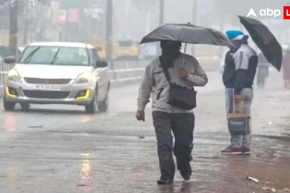 up-weather:-यूपी-में-बदला-मौसम,-नोएडा-गाजियाबाद-में-तेज-हवाओं-के-साथ-बारिश,-लखनऊ-में-छाए-बादल,-imd-ने-दी-चेतावनी