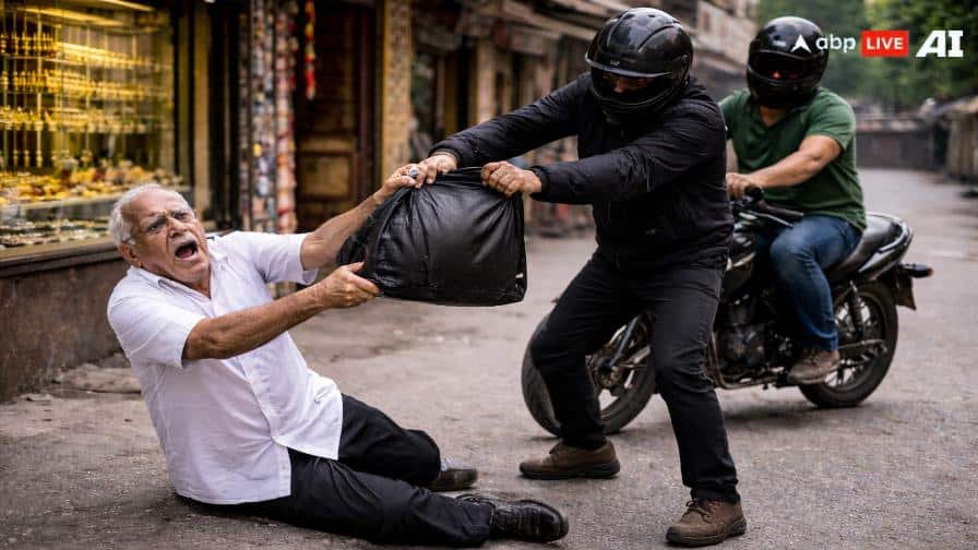 sirohi-news:-दिनदहाड़े-ज्वैलर-से-लूट,-80-वर्षीय-व्यापारी-से-सोना-चांदी-और-नकदी-छीनकर-भागे-बदमाश