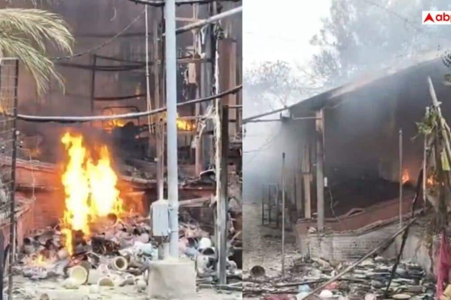 delhi-news:-दिल्ली-के-अंधेरिया-मोड़-नेचर-बाजार-में-भीषण-आग,-करीब-50-दुकानें-हुई-खाक,-दूर-तक-दिखा-धुएं-का-गुब्बार