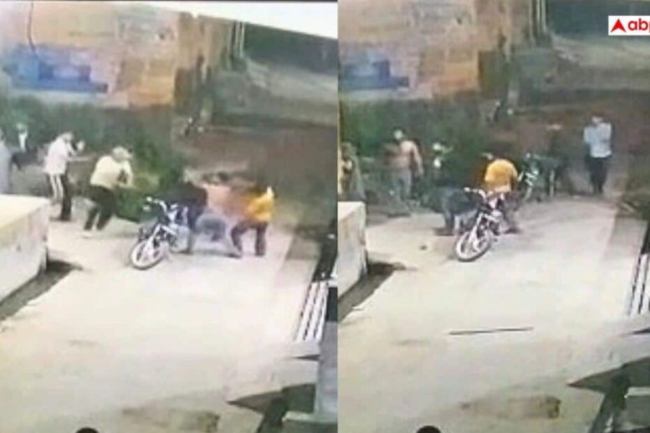 hapur-news:-हापुड़-में-घर-के-बाहर-खड़े-युवकों-पर-हमला,-डंडे-बरसाने-लगे-बाइक-सवार,-cctv-में-घटना-कैद