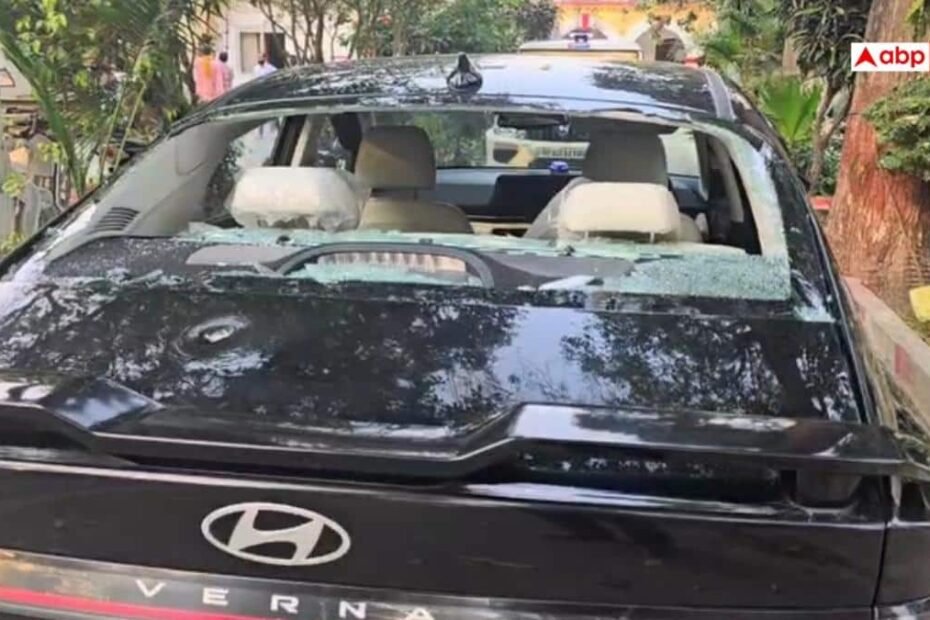 लखनऊ-में-नगर-पंचायत-अध्यक्ष-प्रतिनिधि-पर-जानलेवा-हमला,-दबंगों-ने-गाड़ी-पर-की-दो-राउंड-फायरिंग