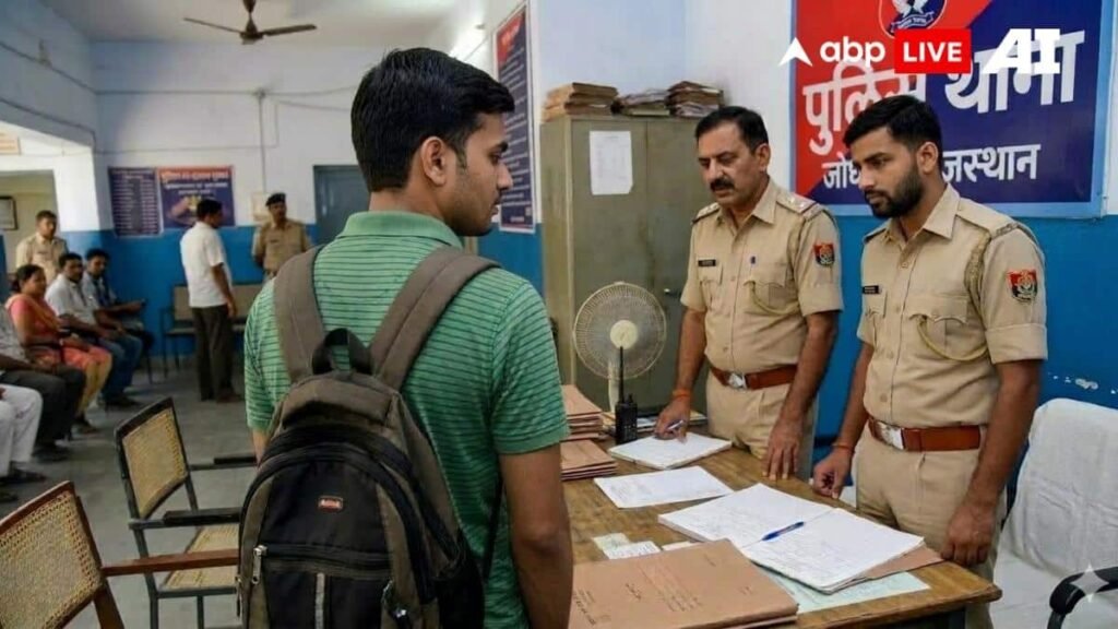 जोधपुर:-jnvu-बैनर-विवाद-में-nsui-जिलाध्यक्ष-गिरफ्तार,-थाने-पर-छात्रों-का-हंगामा,-मंत्री-को-चेतावनी