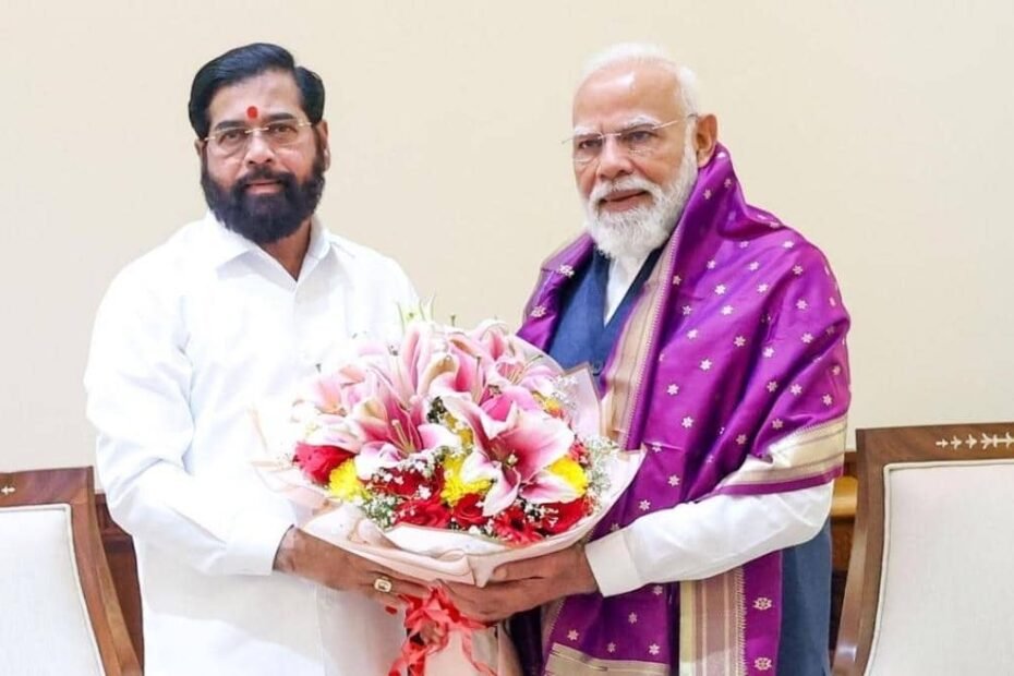 महाराष्ट्र-के-डिप्टी-सीएम-एकनाथ-शिंदे-ने-की-pm-मोदी-से-मुलाकात,-किन-मुद्दों-पर-हुई-बात?