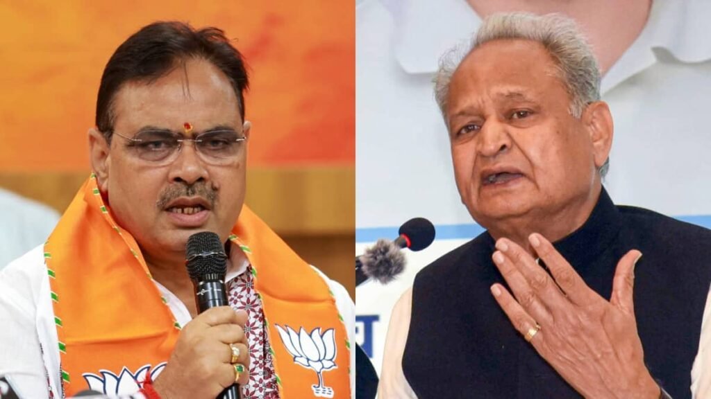 rajasthan:-cm-भजनलाल-का-अशोक-गहलोत-पर-पलटवार,-कहा-‘मैं-जब-भी-दिल्ली-जाता-हूं-तो…’