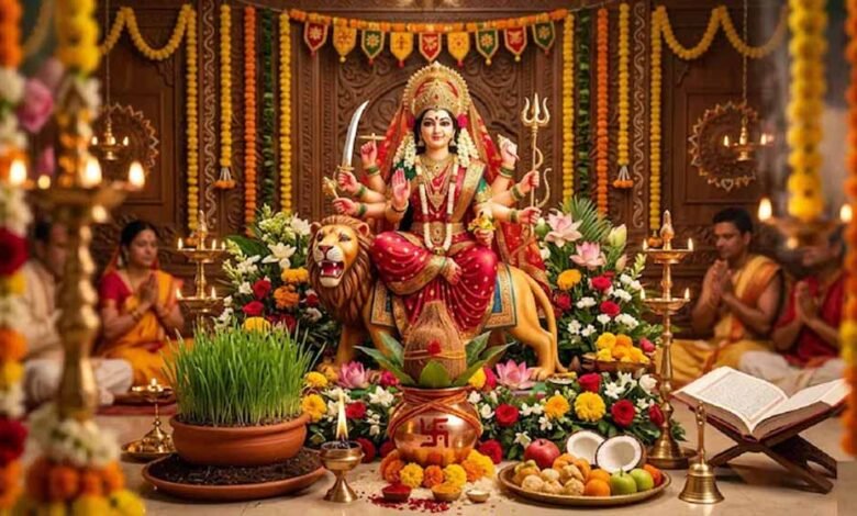 पंचक-खरमास-के-बीच-होगी-नवरात्रि-कलश-स्थापना,-जानें-कितना-मिलेगा-शुभ-मुहूर्त