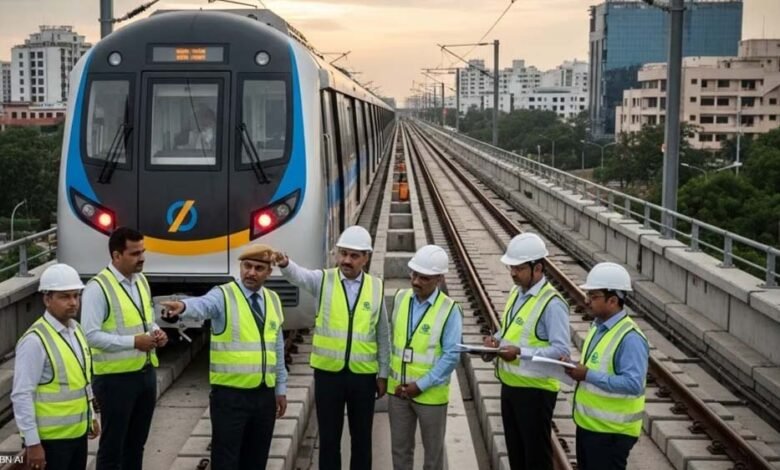 इंदौर-मेट्रो-के-दूसरे-फेज-का-हुआ-फाइनल-टेस्ट,-स्टेशन-मैनेजमेंट-से-लेकर-इमरजेंसी-ब्रेक-तक-की-जांच