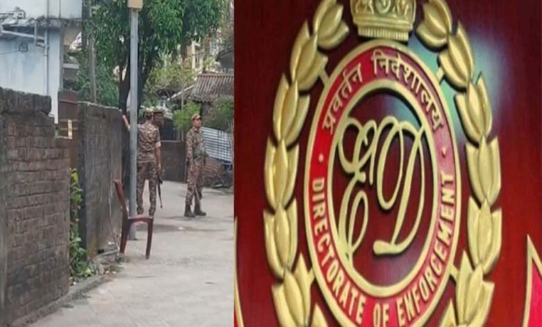 पश्चिम-बंगाल-में-ed-का-बड़ा-एक्शन:-16-ठिकानों-पर-छापे,-20-करोड़-से-ज्यादा-की-संपत्ति-जब्त