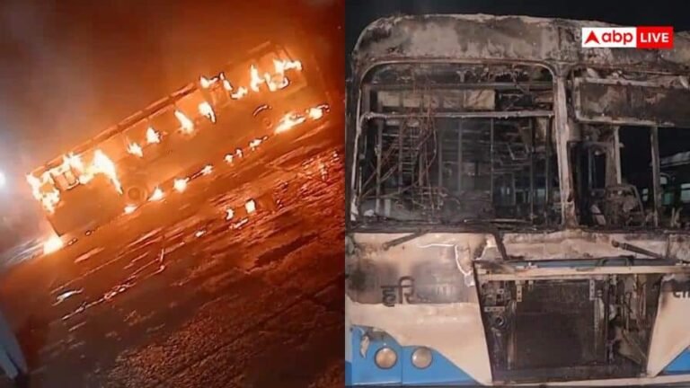 karnal-news:-करनाल-बस-स्टैंड-वर्कशॉप-में-लगी-भीषण-आग,-चपेट-में-आई-3-रोडवेज-बसें,-शॉर्ट-सर्किट-की-आशंका