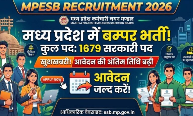mpesb-recruitment-2026:-1679-सरकारी-पदों-पर-भर्ती,-आवेदन-की-आखिरी-तारीख-बढ़ी—जल्द-करें-अप्लाई