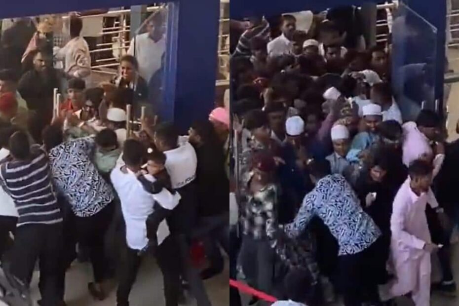 ईद-पर-हाजी-मलंग-दरगाह-में-उमड़ा-अकीदतमंदों-का-जनसैलाब,-ट्रॉली-स्टेशन-पर-घंटों-फंसे-रहे-लोग