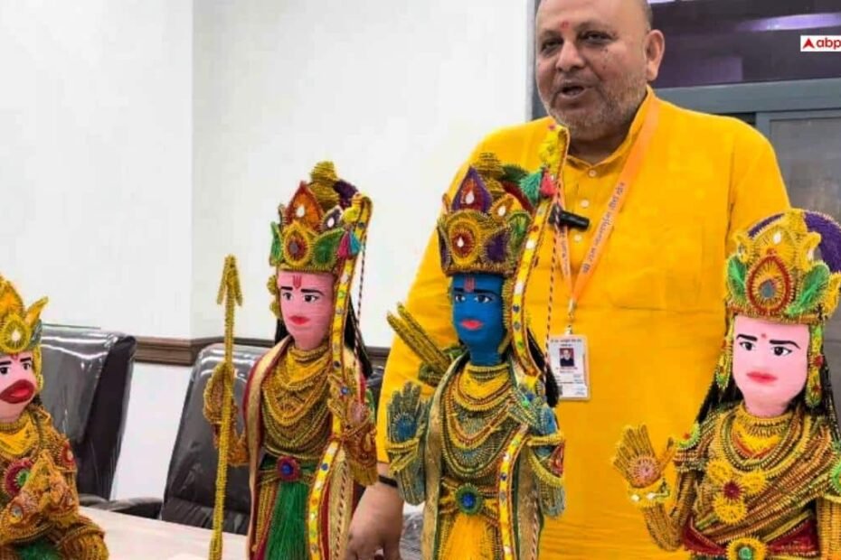 रामनवमी-से-पहले-उड़ीसा-के-कलाकार-की-अनोखी-कलाकृति,-धान-के-1.21-लाख-दानों-से-तैयार-किया-राम-दरबार