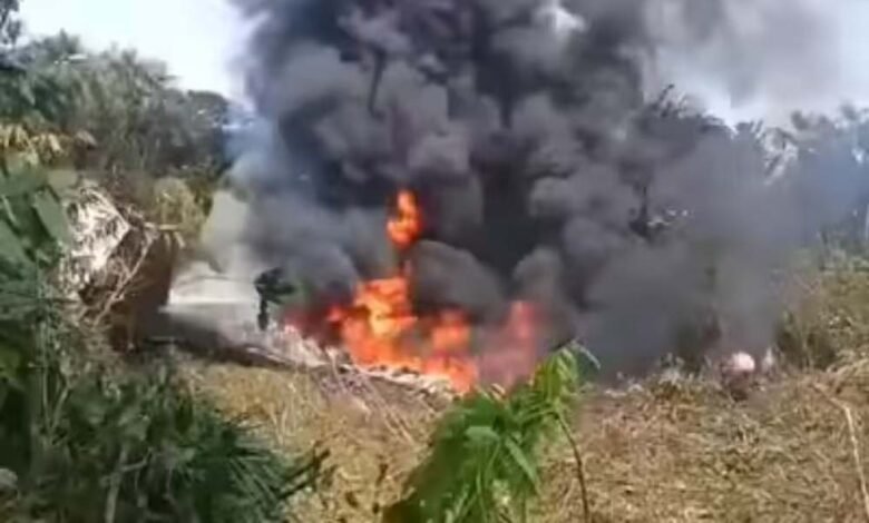 पेरू-बॉर्डर-के-पास-कोलंबिया-का-मिलिट्री-प्लेन-क्रैश,-66-सैनिकों-की-दर्दनाक-मौत