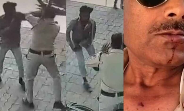 बड़वानी-पेट्रोल-पंप-पर-हंगामा:-बोतल-डिब्बों-में-तेल-भर-ले-गए-लोग,-पुलिसकर्मी-पर-हमला