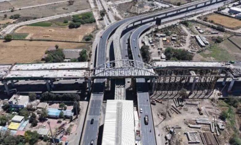 इंदौर-में-इंजीनियरिंग-का-कमाल:-23-मीटर-ऊंचाई-पर-400-टन-का-स्टील-गर्डर-लॉन्च,-12-घंटे-में-पूरा-हुआ-काम