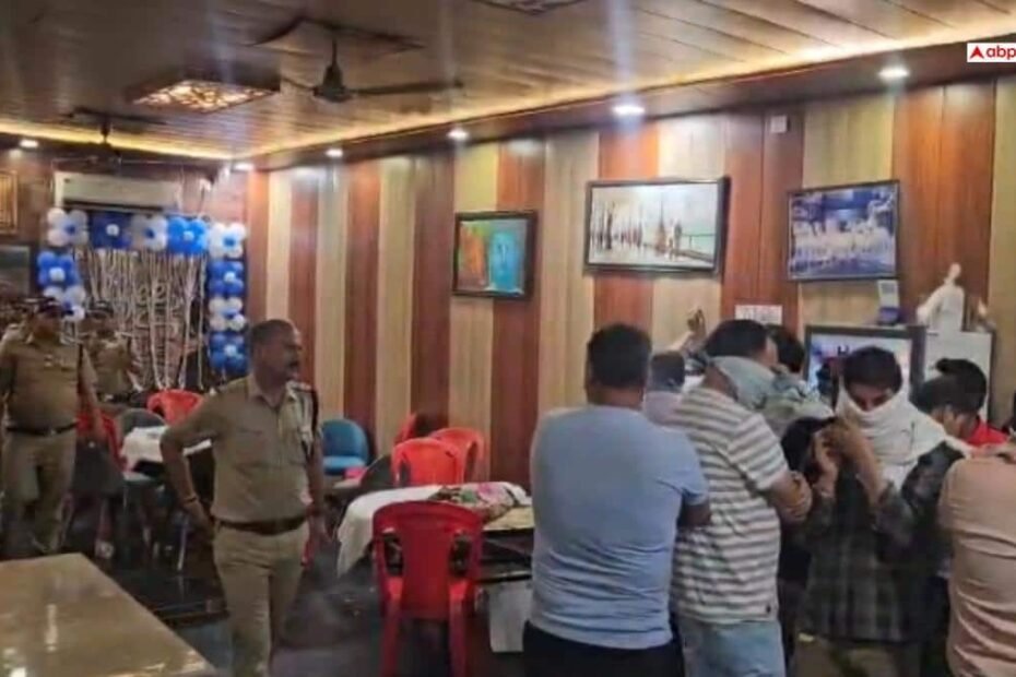 नेपाली-थीम-के-नाम-पर-चल-रहा-था-अवैध-कसीनो,-होटल-नवरंग-में-ऋषिकेश-पुलिस-की-रेड,-35-गिरफ्तार