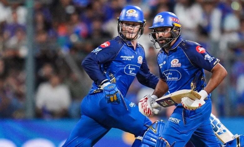 मुंबई-इंडियंस-ने-kkr-को-6-विकेट-से-हराया,-रोहित-और-रिकेटन-की-तूफानी-पारी