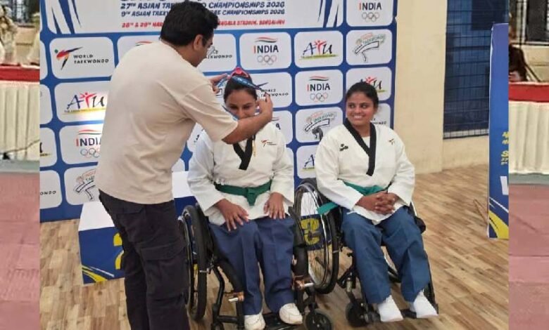 इंदौर-की-बेटी-सपना-शर्मा-ने-जीता-पैराताइक्वांडो-में-चौथा-नेशनल-गोल्ड,-दिव्यांगता-को-बनाया-ताकत