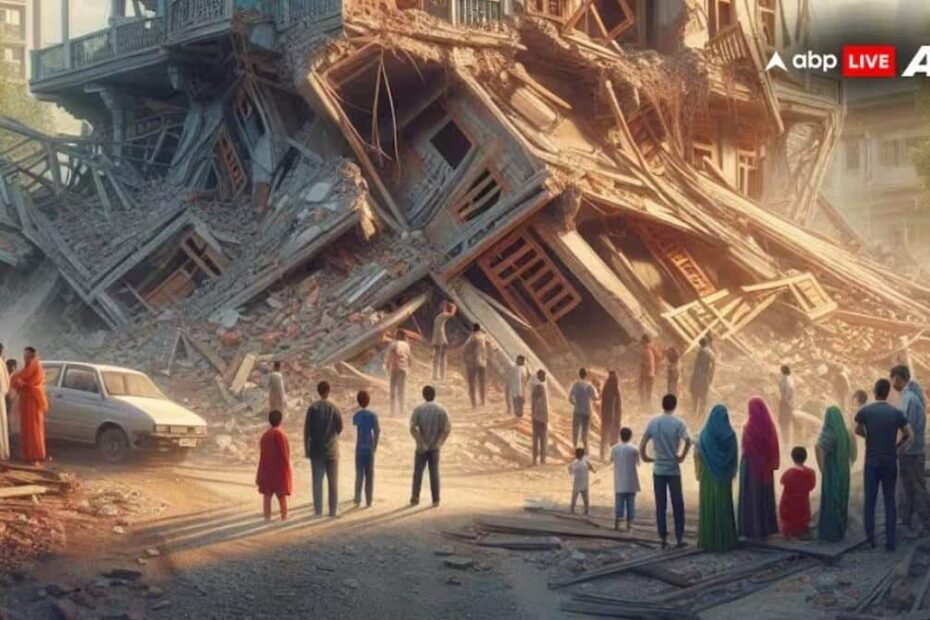 jharkhand-news:-धनबाद-में-जमीन-धंसने-से-ढहा-एक-मकान,-परिवार-के-तीन-लोग-थे-मौजूद,-रेस्क्यू-जारी